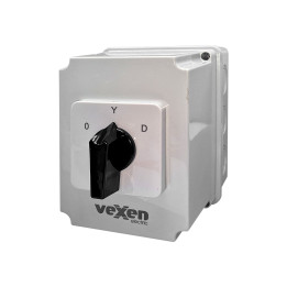 PN2RS6312 interrupteur à came étoile-triangle 0-Y-D 3P 63A IP55