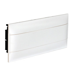 LEGRAND ARMOIRE ENCASTRÉE 1X22M PORTE BLANCHE BORNIERS E+N POUR MUR SÈCHE