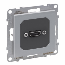 SUNO HDMI socket precabled aluminium
