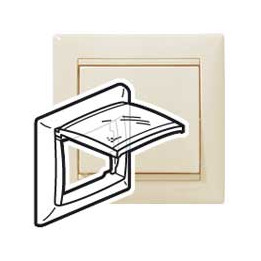 PLACA ETANCHE IP44 MARFIL