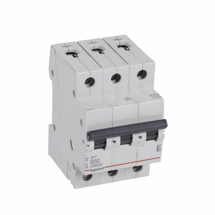 Legrand RX3 автоматический выключатель 3P B 50A