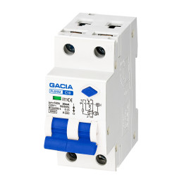 PL8HM 1P+N C10 30mA A type 6KA protection résiduelle et surintensité 2M