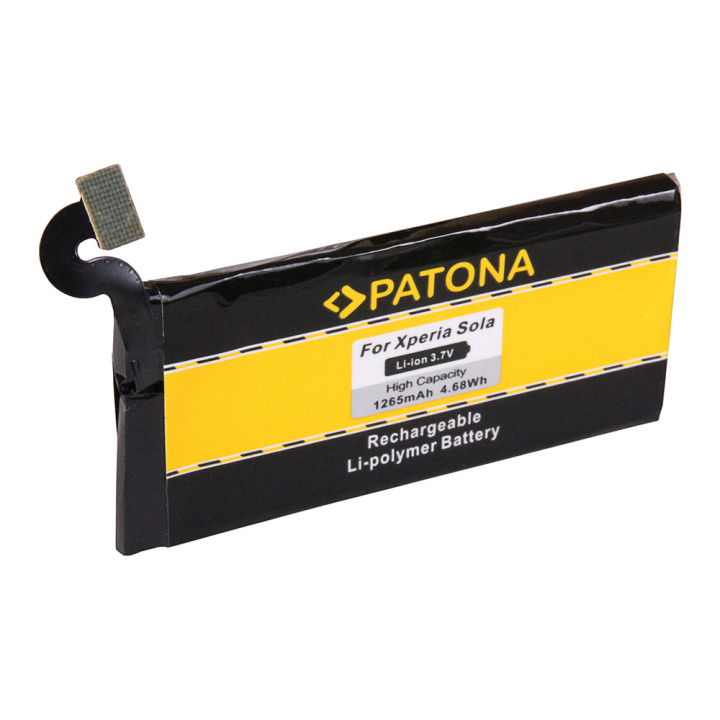 Patona PT3137 Battery for Sony Ericsson Xperia MT27i, 1265mAh 3.7V Li-Pol