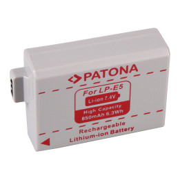 Patona PT1012 Battery Canon LP-E5 850mAh Li-Ion