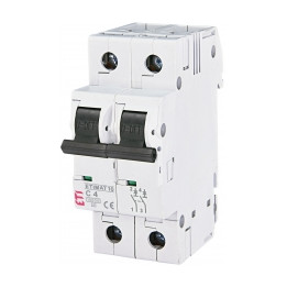 Miniature circuit breaker, ETIMAT 10 2p C4