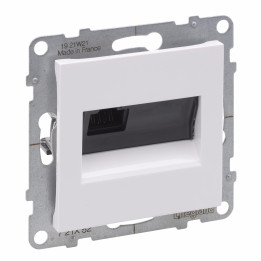 SUNO RJ45 socket category 6 UTP white