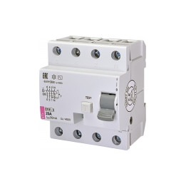 RCCB, *EFI6-4 AC 25/0.03