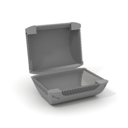 Minibox2 gel insulated box IPX8 for one-two Wago 2-5-ways connectors 4-6mm2 42.6x32.8x22mm