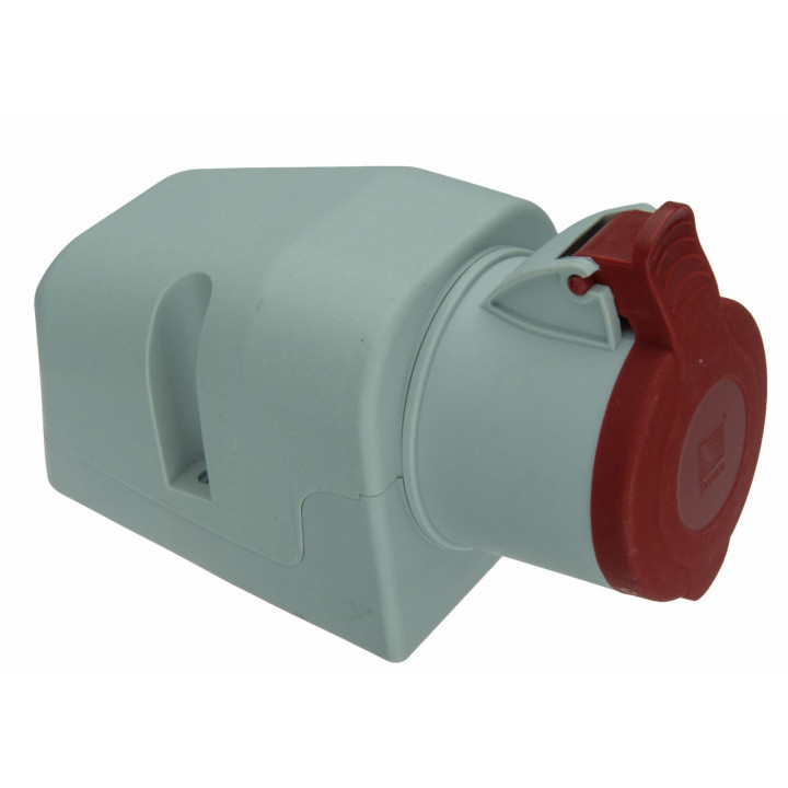 Power socket surface 3P+N+E 16A IP44