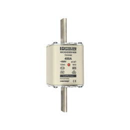 NH fuse-link gG, 500VAC, size 3, 400A double indicator/live tags