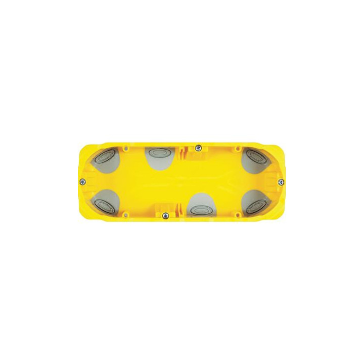 6 modules (7 for Livinglight) box for dry partitions. Dimensions 183x71x52 mm