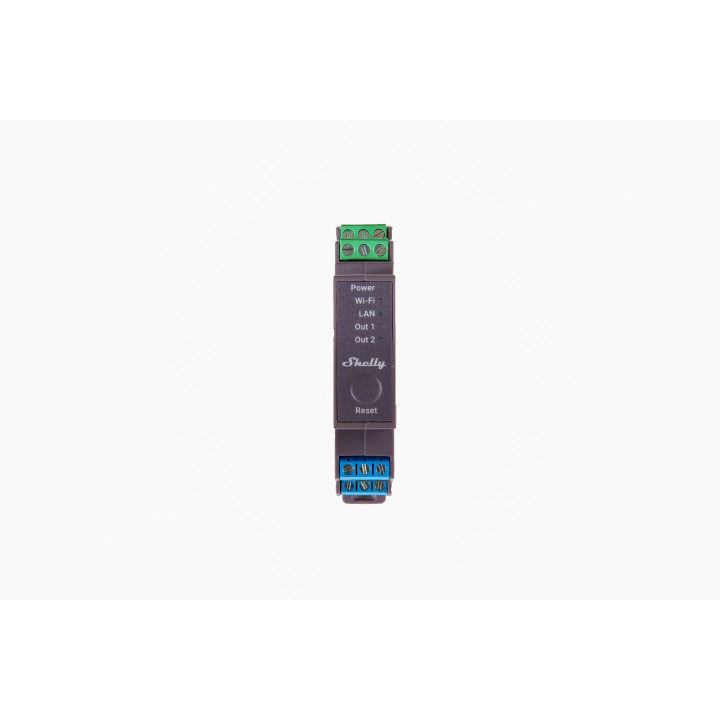 Shelly Pro 2 16A реле с Wi-Fi и LAN