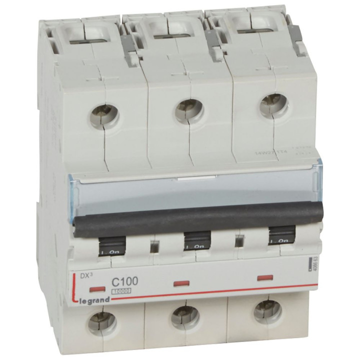 Disjoncteur DX3 3P C100 10000A