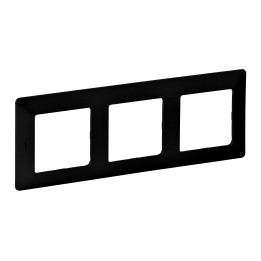 PLACA 3 PLACAS ALFOMBRA NEGRO VALENA LIFE