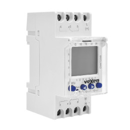 DWT258 Relais temporisé hebdomadaire numérique 2CO, 16A, AC230V