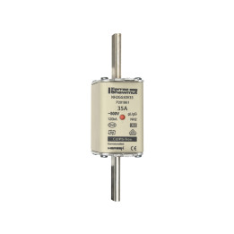 NH fuse-link gG, 500VAC, size 2, 35A double indicator/live tags