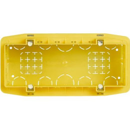 Flush-mounting box in resin 6/7 modules