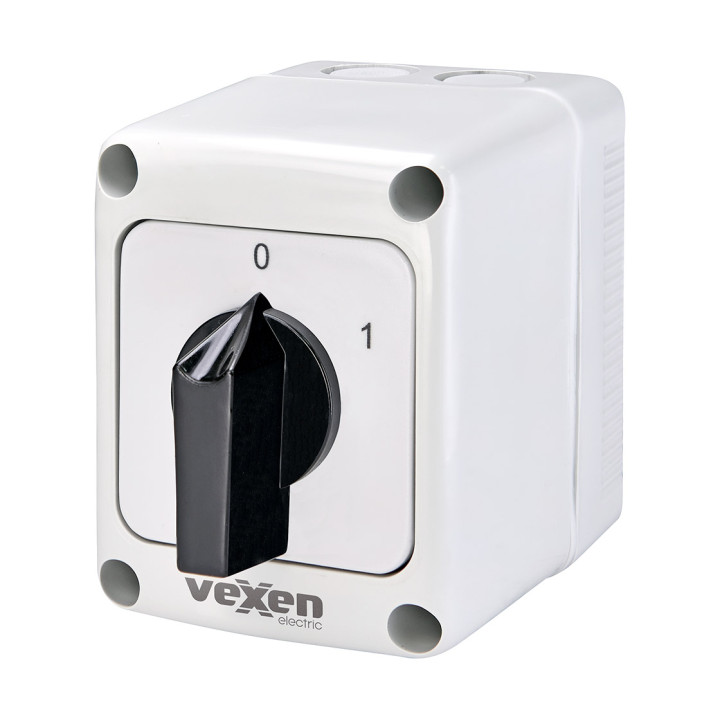 VEXEN переключатель 0-1 1P 16A IP65