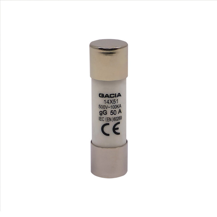 14x51 gG 50A cylindrical fuse link 500VAC
