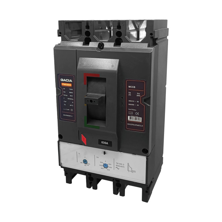 Disjoncteur électronique à boîtier moulé PN630 3P 630A