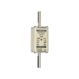 NH fuse-link gG, 500VAC, size 2, 32A double indicator/live tags