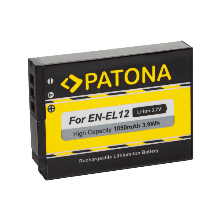 Patona PT1088 Battery for Nikon EN-EL12 800mAh Li-Ion