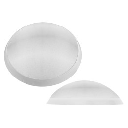 PANTERA weißer Ring, transparenter Lampenschirm, 13W LED