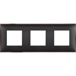 Cover plate - 2+2+2 horizontal/vertical installation modules