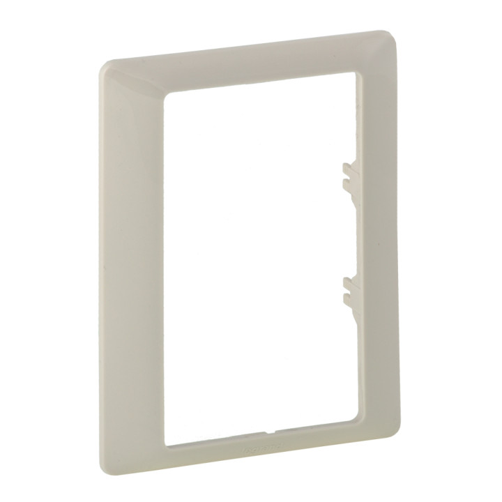 Plaque Valena Life - plaque simple - prise spécifique double 2x2P+T - ivoire