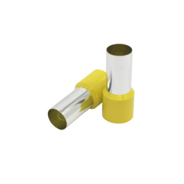 Manchon d'extrémité isolé 150 mm2/32 mm, jaune, 25 pièces
