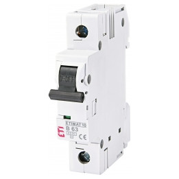 Miniature circuit breaker, ETIMAT 10 1p B63 6kA