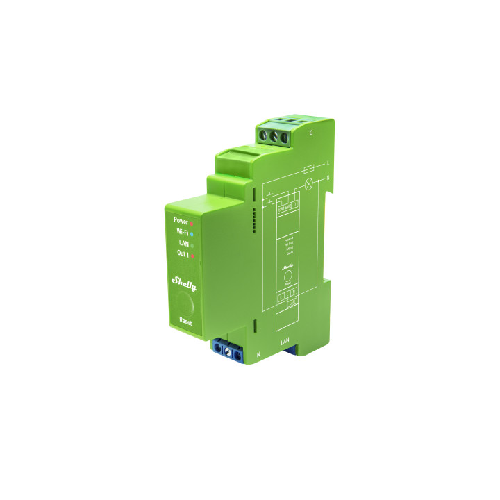Shelly Pro Dimmer 1PM 200W smart dimmer with power monitoring