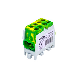 Borne HLAK Al/CU 2x25-2x16mm - jaune