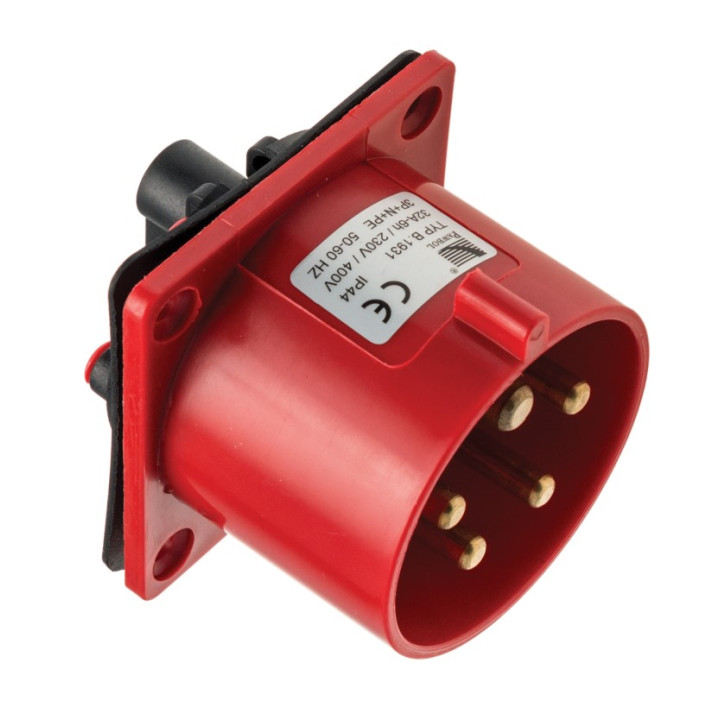 Toma de corriente rasante 3P+N+T 32A IP44