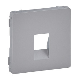 Zaślepka Valena Life - gniazdo głośnikowe - aluminium