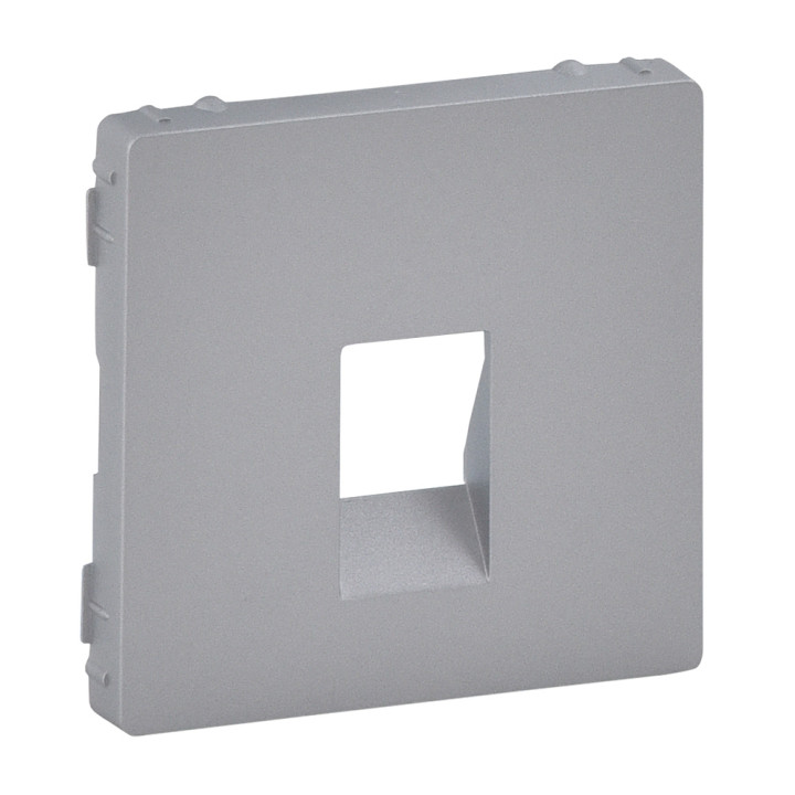 Zaślepka Valena Life - gniazdo głośnikowe - aluminium