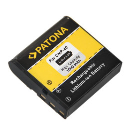 Patona PT1024 Battery Casio NP-40 1000mAh Li-Ion