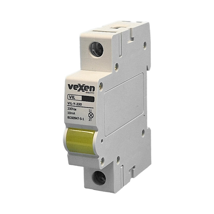 Indication LED modulaire VIL-Jaune 230V AC/DC