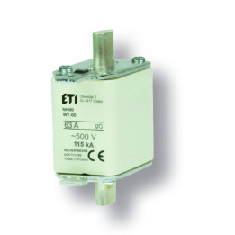 Fuse link, NH000/WT-00C gG 63A/500V