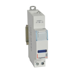 Indicateur LED - bleu 110/400 V - 1 module