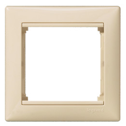 PLACA 1 POSTE MARFIL