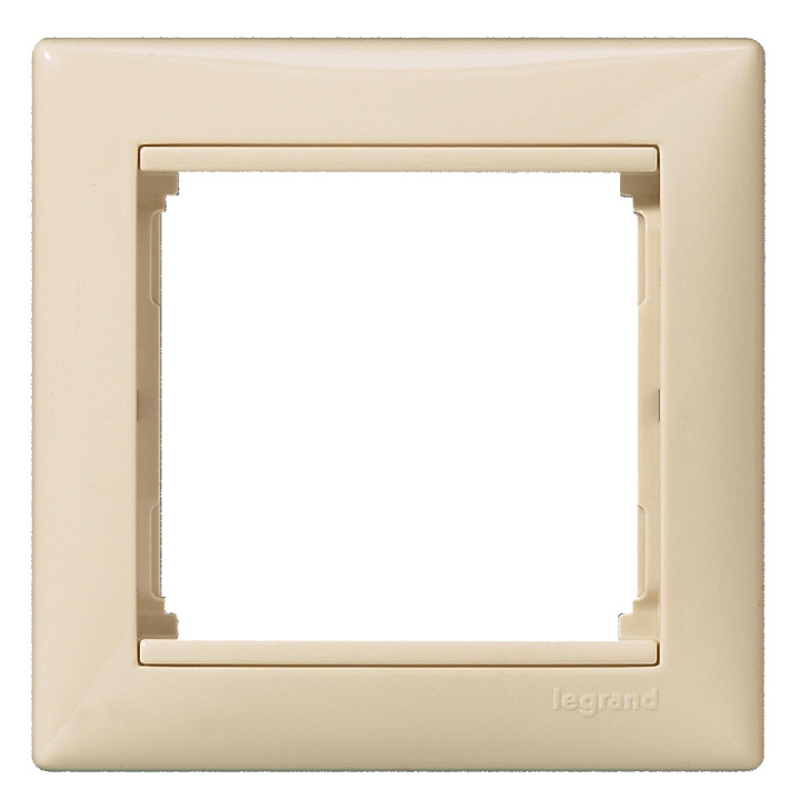 PLACA 1 POSTE MARFIL