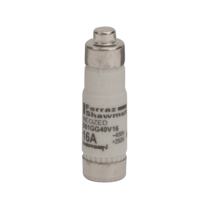 Neozed D0 fuse-link gG, 400VAC, D01, 16A, grey