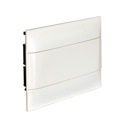 LEGRAND ARMOIRE ENCASTRÉE 1X12M PORTE BLANCHE BORNIERS E+N POUR MUR EN MAÇONNERIE