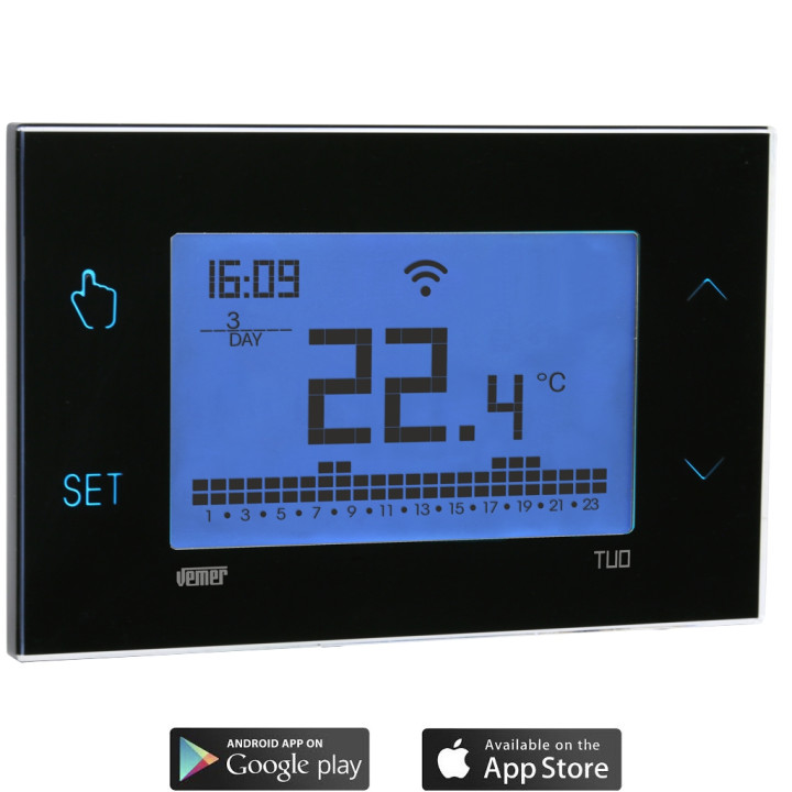 Vemer Tuo WiFi Lite термостат черный