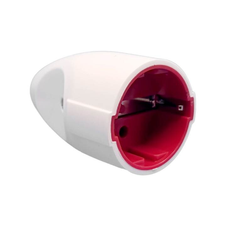 VEXEN VX1008W розетка с заземлением, белая