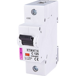 Miniature circuit breaker, ETIMAT 10 1p C125