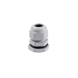 Kabelverschraubung grau PG13,5 PVC IP67