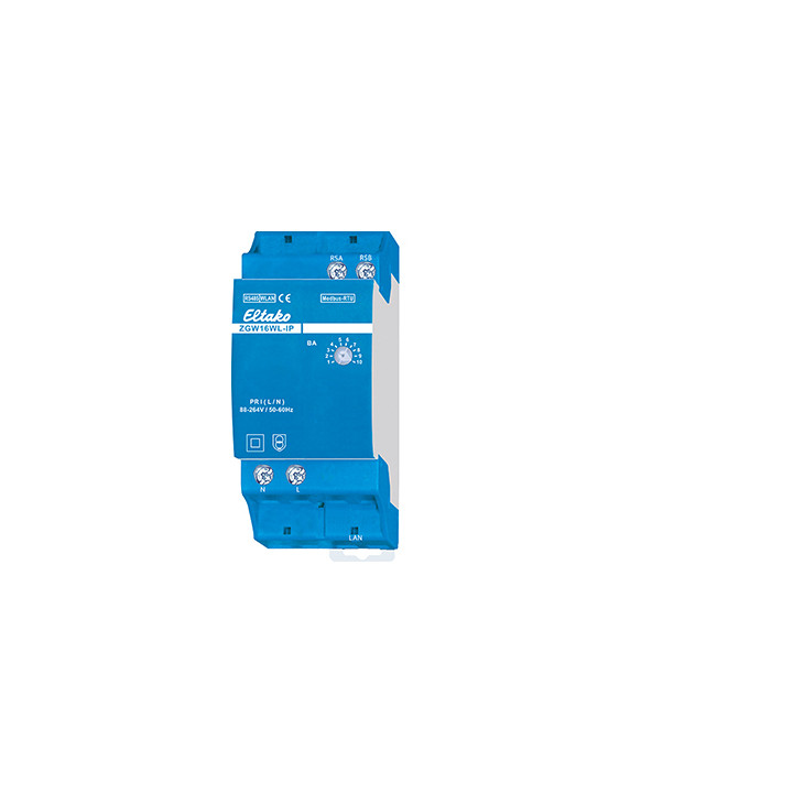 Bramka licznika energii elektrycznej Modbus MQTT poprzez Wi-Fi lub LAN. MQTT i API REST
