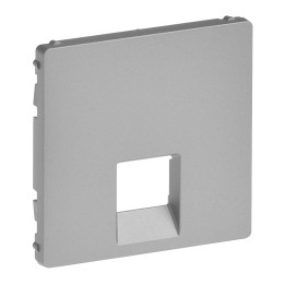 Zaślepka Valena Life - gniazdo RJ 45/RJ 11 - aluminium